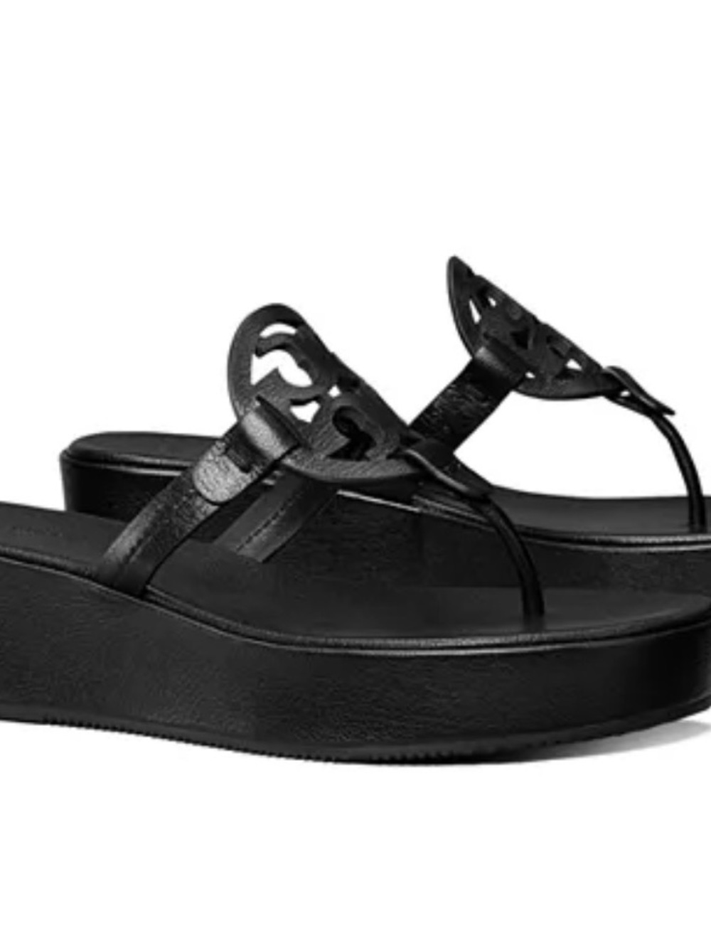 Tory Burch Miller Wedge Sandal Sz 7.5